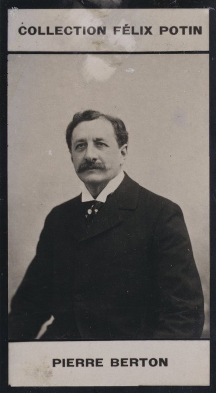 Pierre Berton (1842) (zdjęcie czarno-białe) autorstwa European Photographer