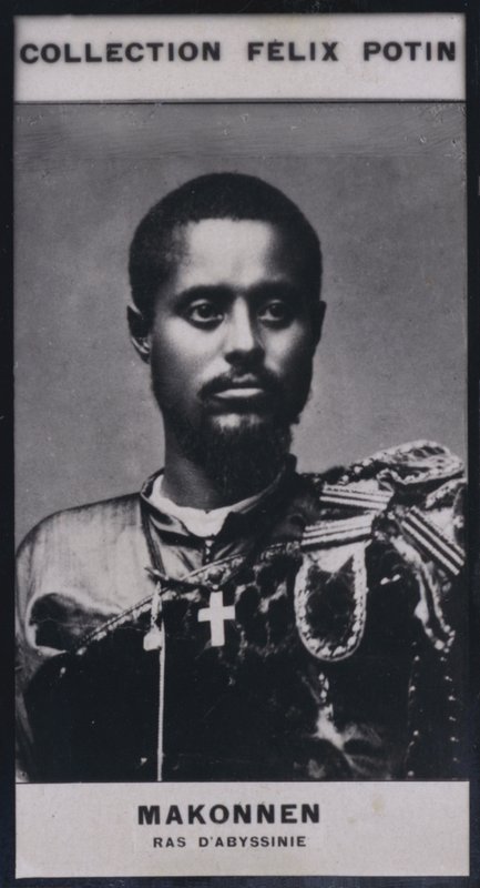Race Makonnen (1844) (zdjęcie czarno-białe) autorstwa European Photographer