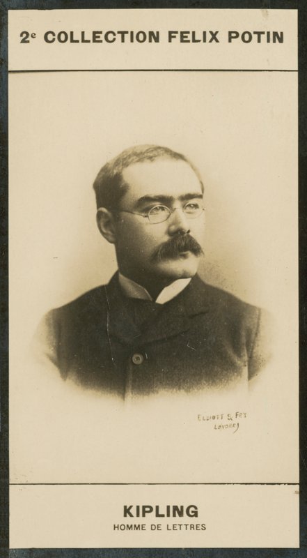Rudyard Kipling, literat autorstwa European Photographer