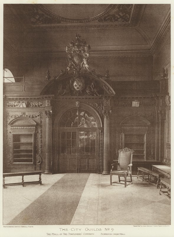 The City Guilds No 9, Hall of the Stationers