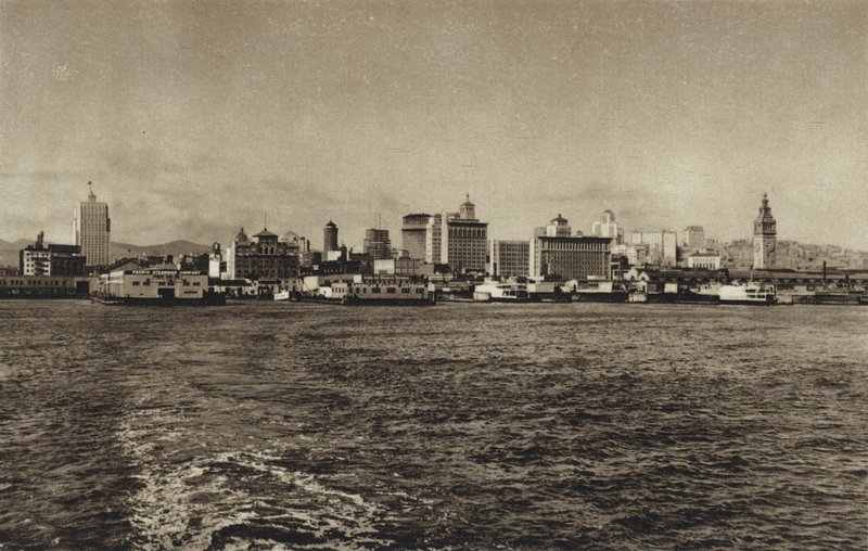 Stany Zjednoczone, San Francisco (zdjęcie czarno-białe) autorstwa European Photographer
