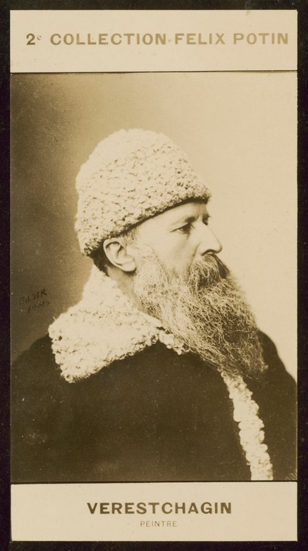 Vasili-Vasilievich Verestchagin, malarz autorstwa European Photographer