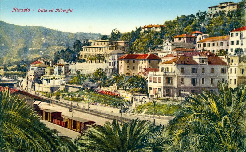 Widok Alassio (zdjęcie) autorstwa European Photographer
