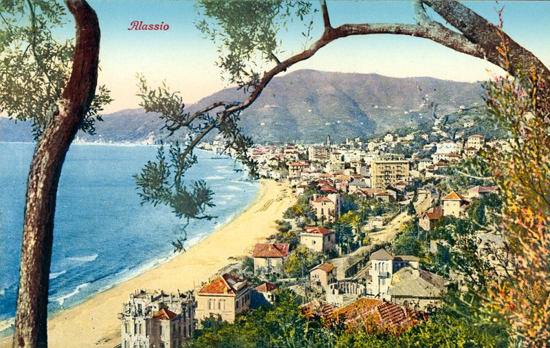 Widok Alassio (zdjęcie) autorstwa European Photographer