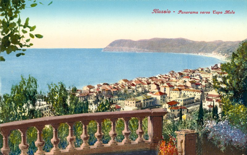 Widok Alassio (zdjęcie) autorstwa European Photographer