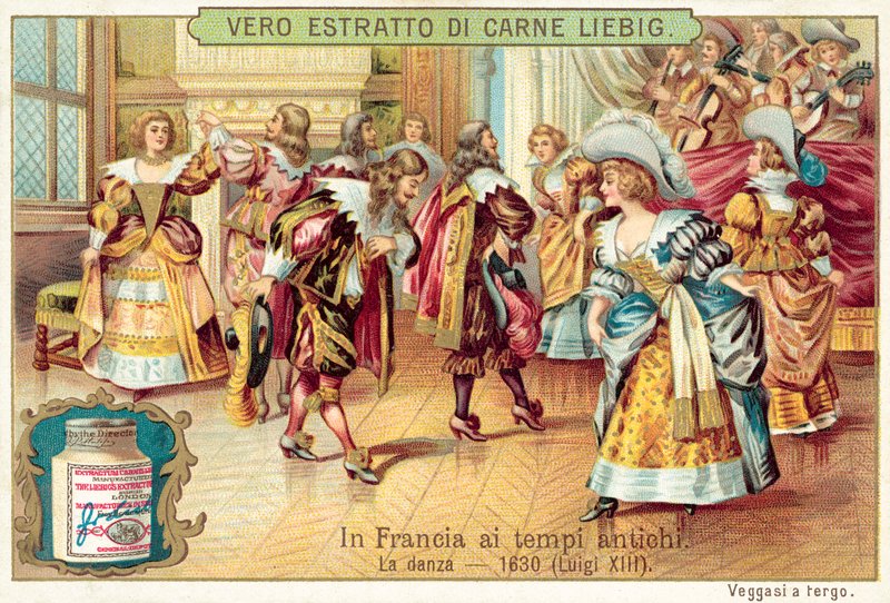Taniec w czasach Ludwika XIII autorstwa European School