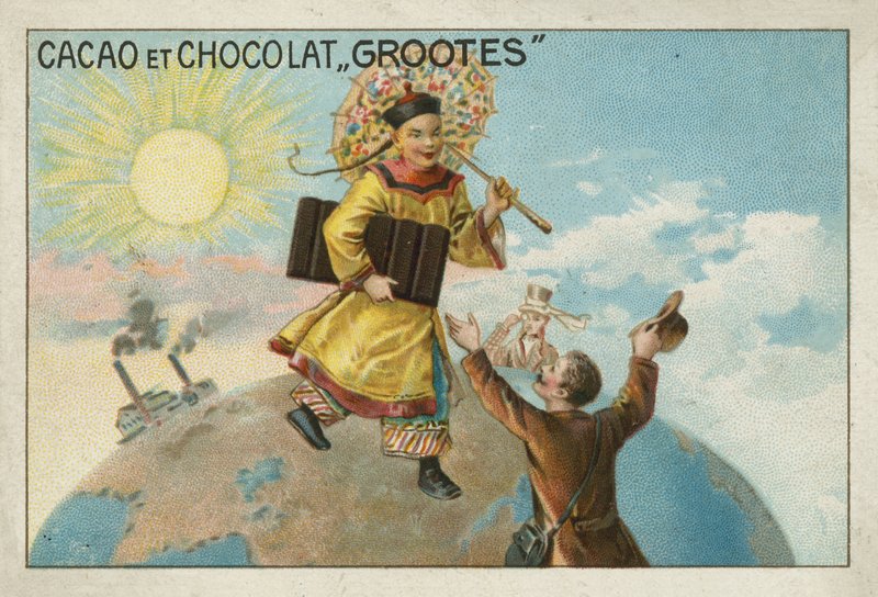 Reklama kakao i czekolady Grootes autorstwa European School