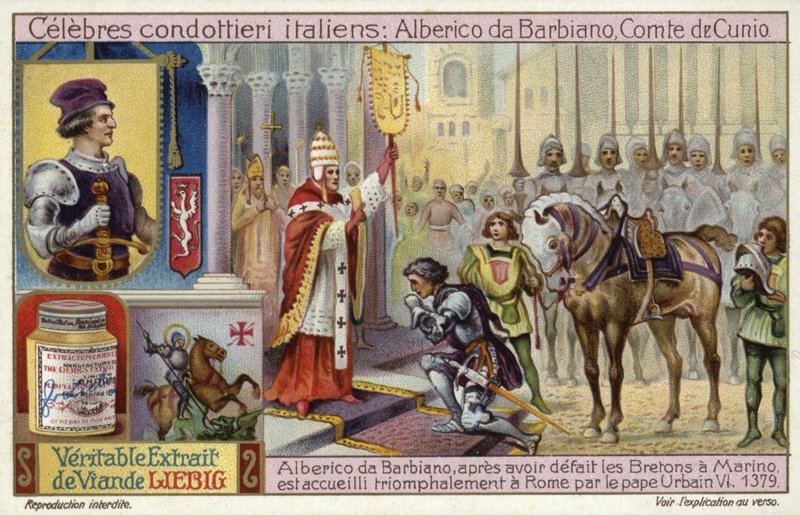 Alberico da Barbiano, hrabia Cunio autorstwa European School