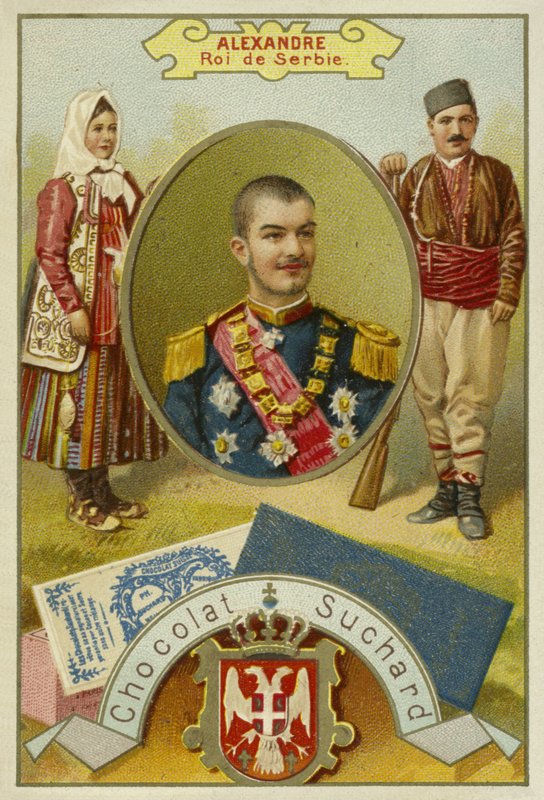 Aleksander I, król Serbii autorstwa European School
