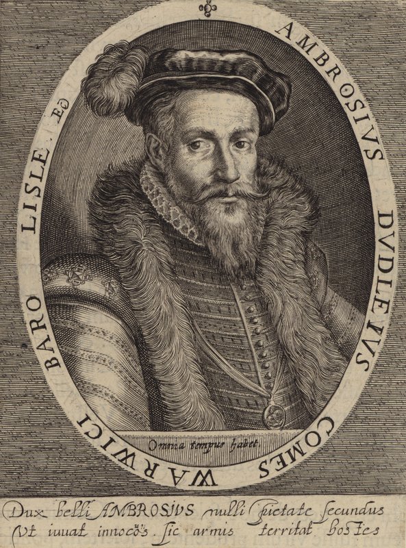 Ambrose Dudley, 3. hrabia Warwick (grafika) autorstwa European School