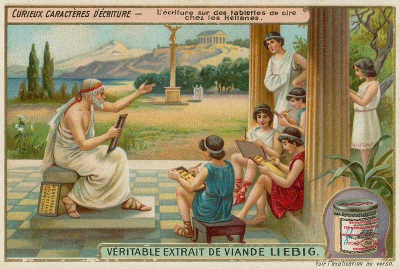 Archaiczne pismo greckie autorstwa European School