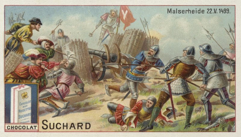 Bitwa pod Calven (bitwa pod Malserheide), Szwajcaria, 22 maja 1499 autorstwa European School