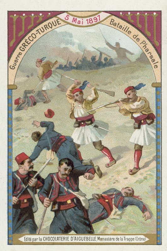 Bitwa pod Farsalą, wojna grecko-turecka, 5 maja 1897 autorstwa European School