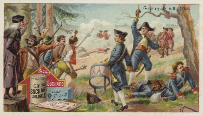 Bitwa pod Grauholz, Szwajcaria, 6 marca 1798 autorstwa European School