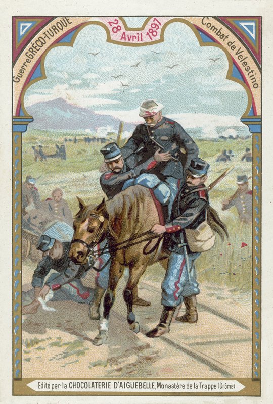 Bitwa pod Velestino, wojna grecko-turecka, 28 kwietnia 1897 autorstwa European School