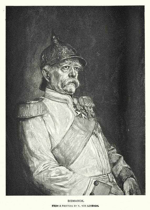 Bismarck (rycina) autorstwa European School