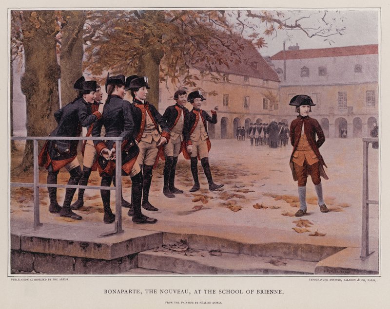 Bonaparte w szkole Brienne autorstwa European School