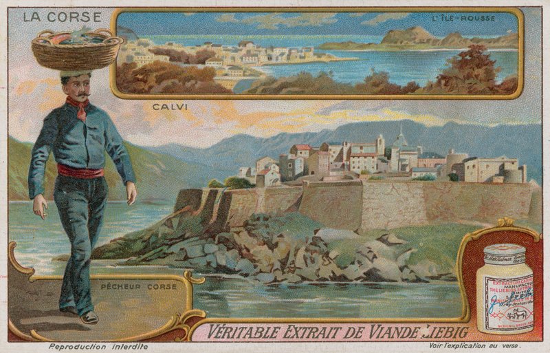 Calvi, Isula Rossa i rybak autorstwa European School