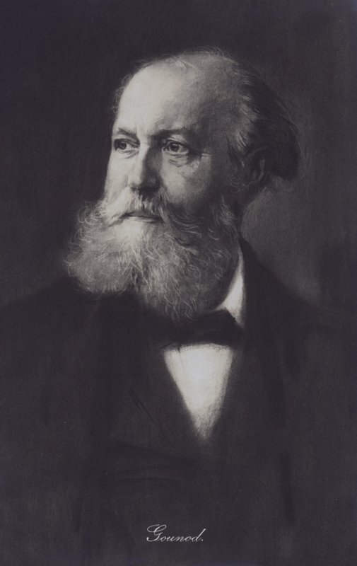 Charles Gounod , francuski pianista i kompozytor (lito) autorstwa European School