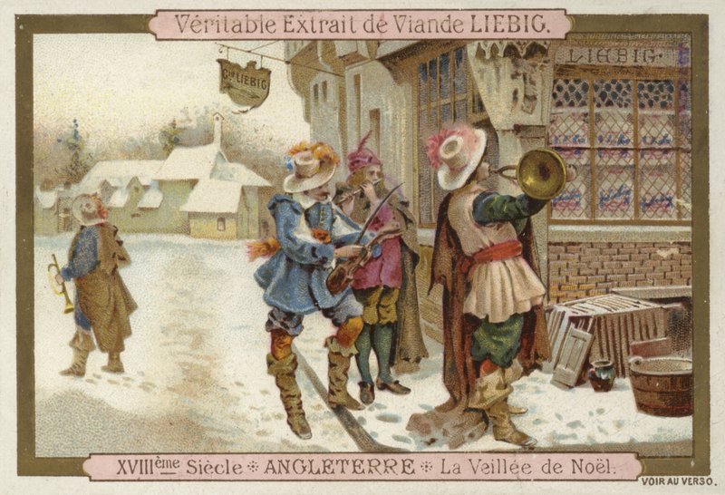 Wigilia w Anglii, XVIII wiek autorstwa European School