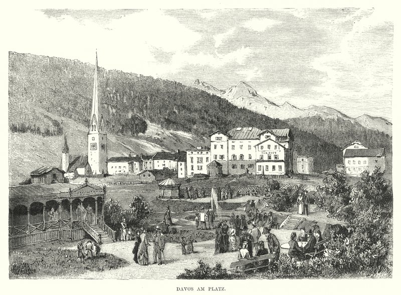 Davos am Platz (grafika) autorstwa European School