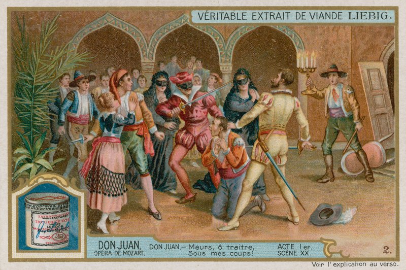 Don Giovanni obwinia Leporello autorstwa European School