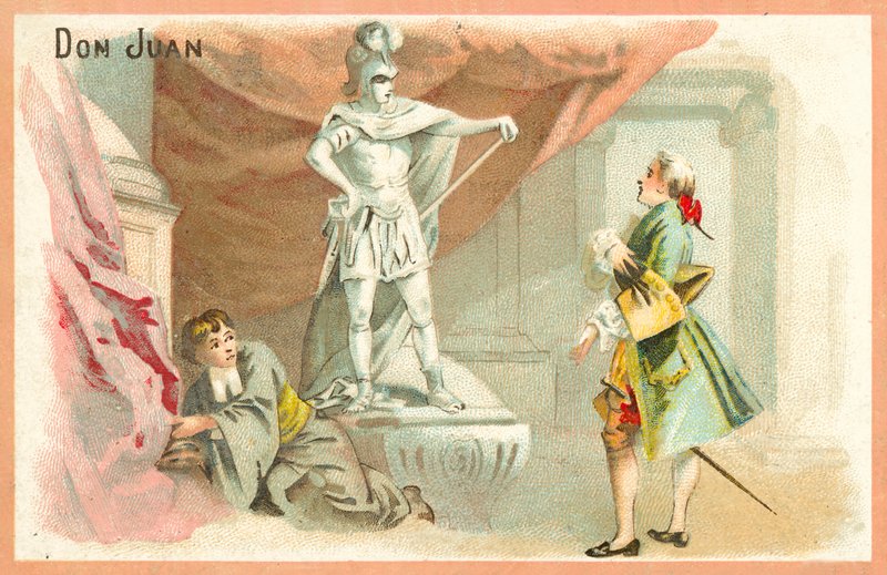 Don Juan (chromolitho) autorstwa European School