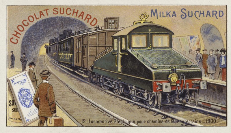 Lokomotywa elektryczna dla kolei podziemnych, 1900 autorstwa European School