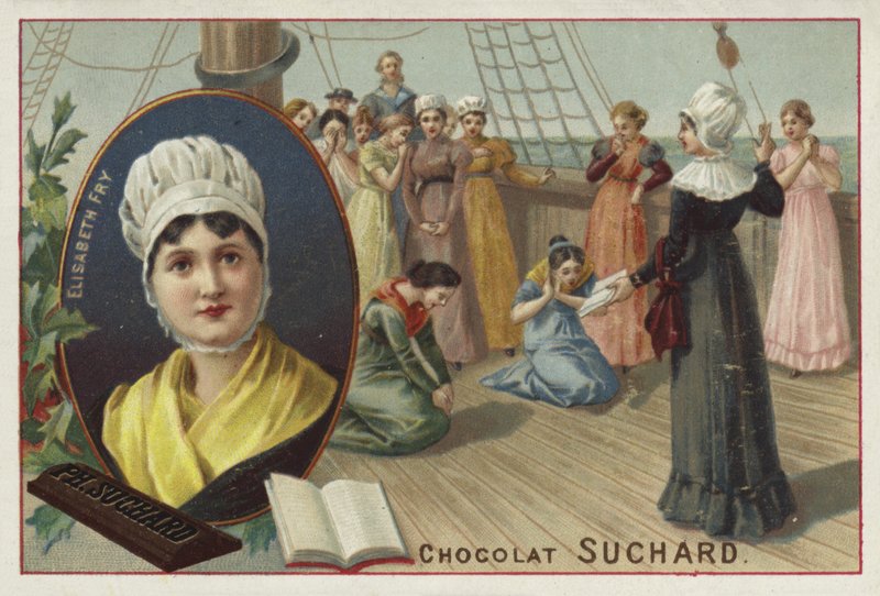 Elizabeth Fry, angielski kwakier, reformator i filantrop autorstwa European School