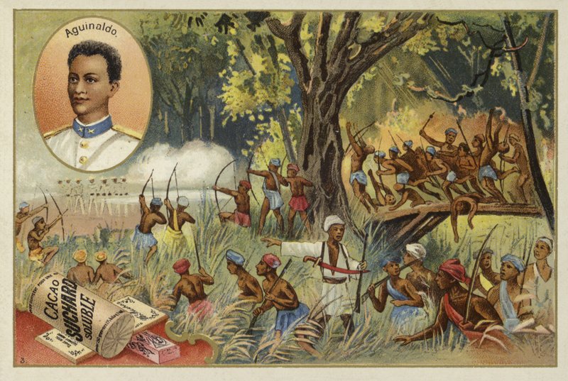 Emilio Aguinaldo, filipiński przywódca rewolucyjny i polityk autorstwa European School
