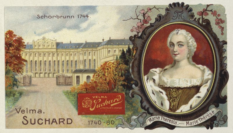 Cesarzowa Maria Teresa Austrii i Pałac Schonbrunn w Wiedniu autorstwa European School