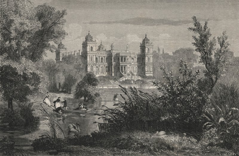 Ferrieres, do pani baronowej De Rothschild (grafika) autorstwa European School