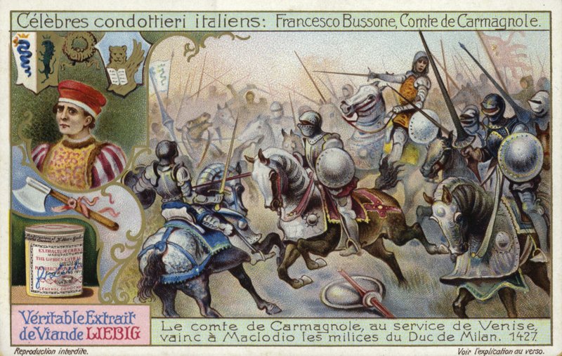 Francesco Bussone, hrabia Carmagnola autorstwa European School
