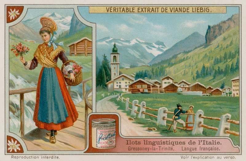 Gressoney-La-Trinite mówiący po francusku autorstwa European School
