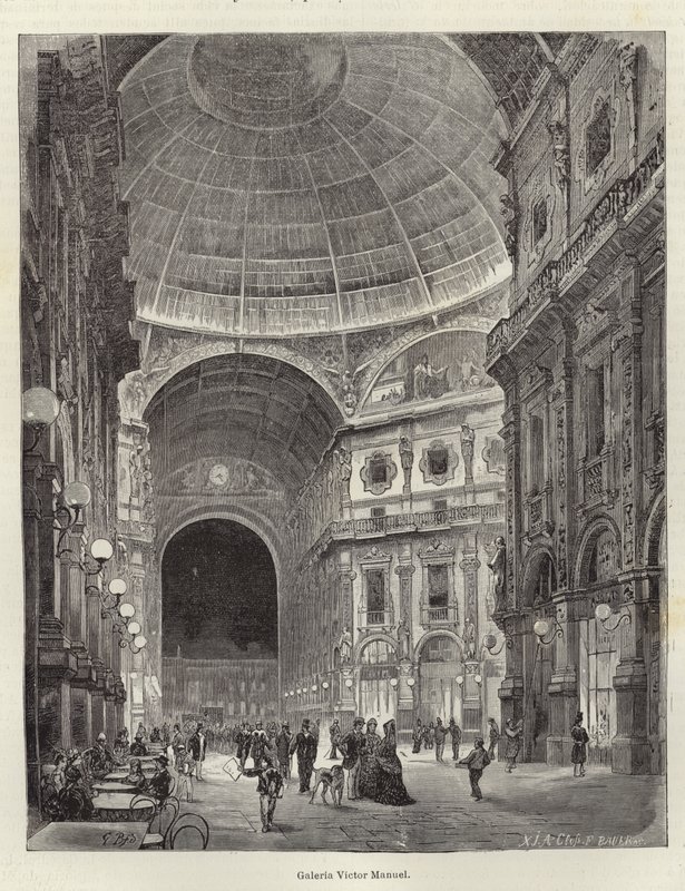 Galeria Vittorio Emanuele II autorstwa European School