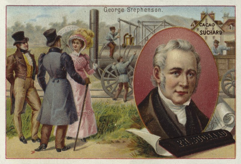 George Stephenson, angielski inżynier autorstwa European School