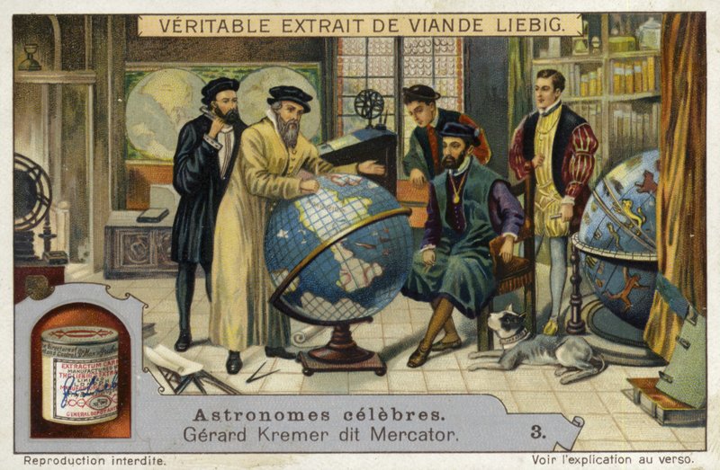 Gerardus Mercator, flamandzki kartograf i matematyk autorstwa European School