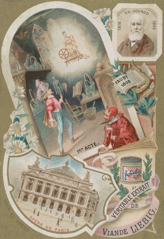Faust Gounoda w Operze Paryskiej autorstwa European School