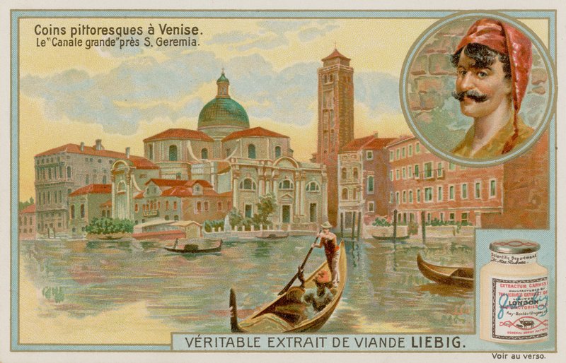 Canal Grande w pobliżu San Geremia autorstwa European School