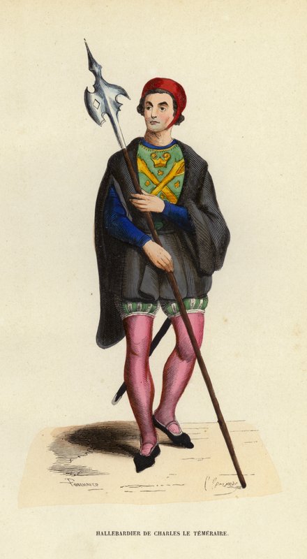Halberdier Charlesa Le Temeraire