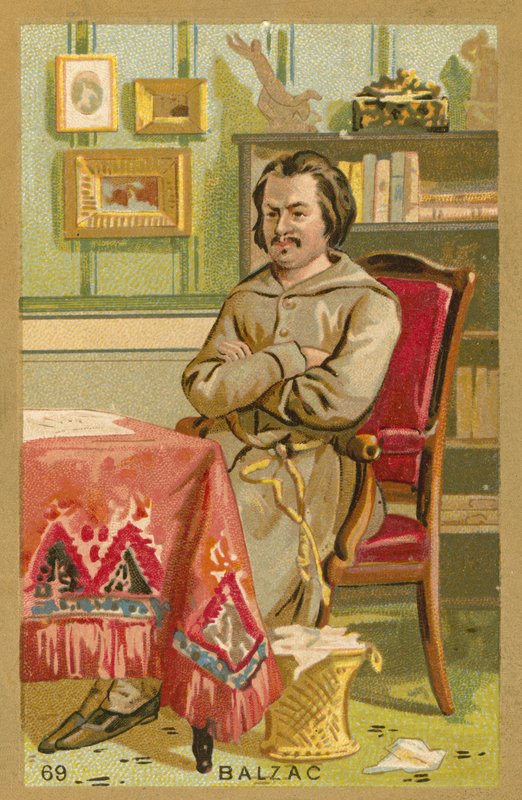 Honore de Balzac, francuski powieściopisarz i dramaturg autorstwa European School