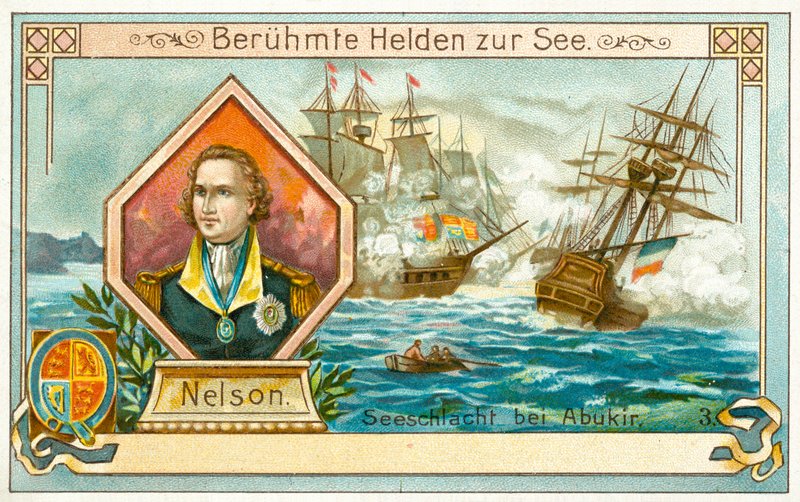 Horatio Nelson, admirał brytyjski i bitwa nad Nilem autorstwa European School