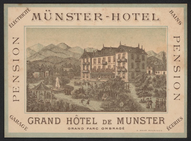 Karta Hotelowa (kolorowy grawer) autorstwa European School