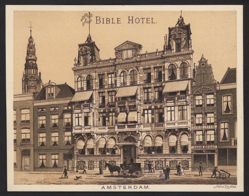 Karta Hotelowa (kolorowy grawer) autorstwa European School