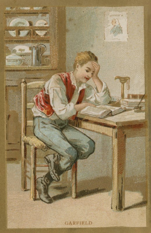 James Garfield, dwudziesty prezydent Stanów Zjednoczonych, jako chłopiec autorstwa European School