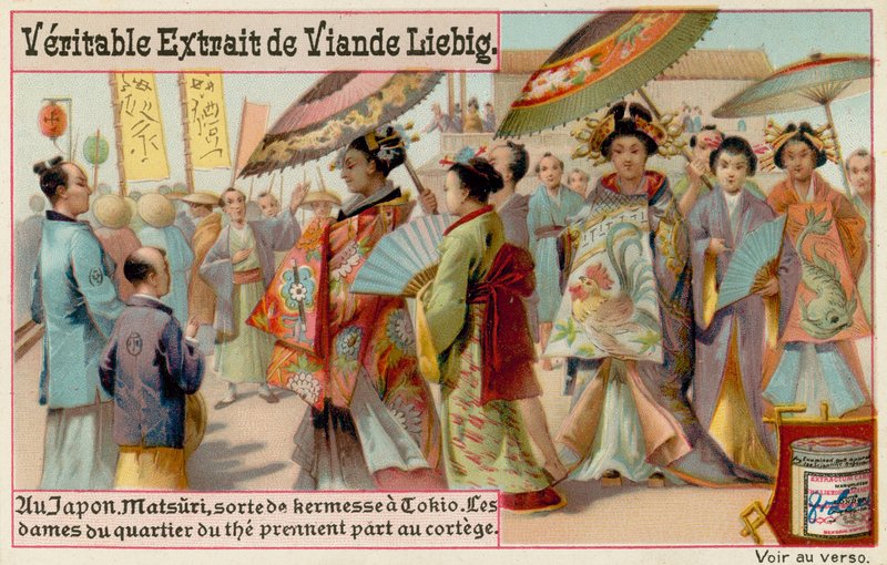 Japońskie kobiety w Matsuri autorstwa European School
