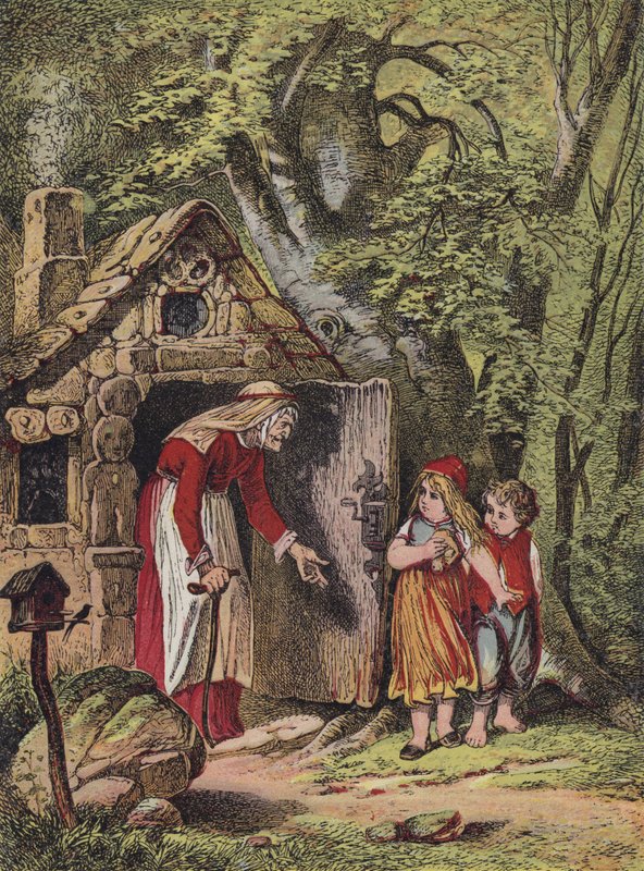 Jean Et Marguerite (kolorowa litografia) autorstwa European School