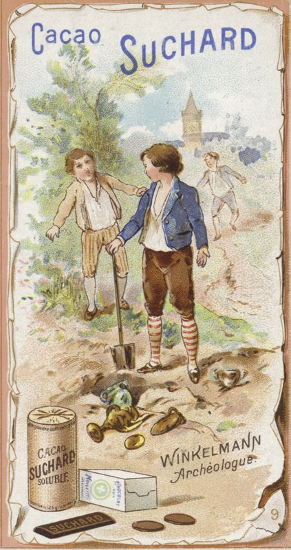 Johann Joachim Winckelmann, niemiecki archeolog i historyk, jako dziecko autorstwa European School