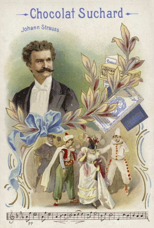 Johann Strauss II, austriacki kompozytor autorstwa European School
