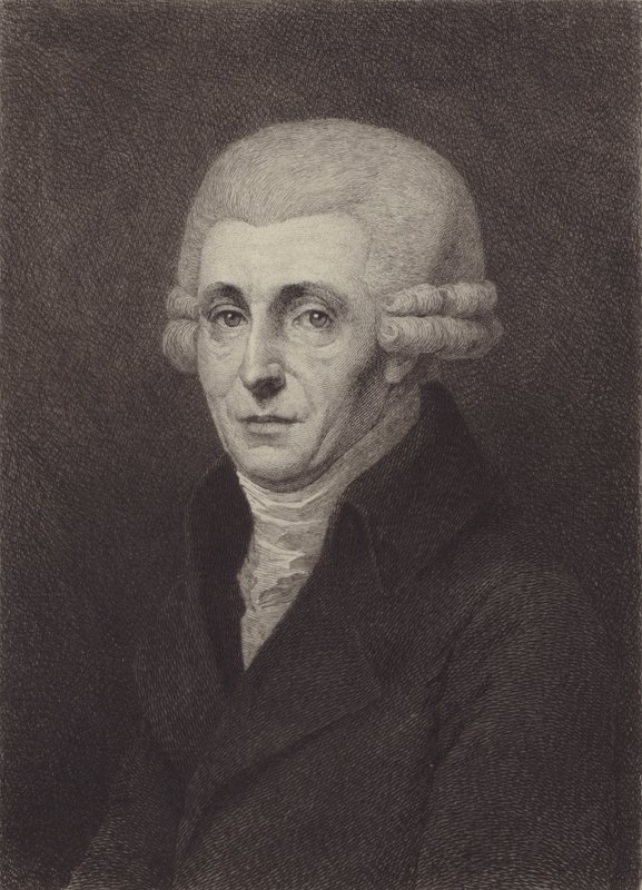 Josef Haydn (rycina) autorstwa European School